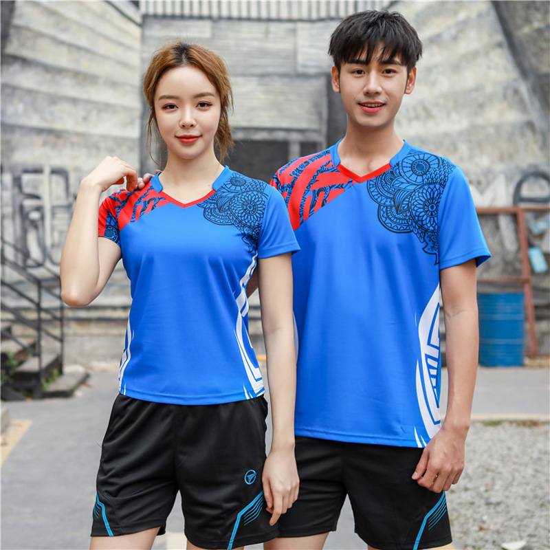 Table Tennis Jersey - Nowa koszulka tenisowa męska/damska, koszulka do