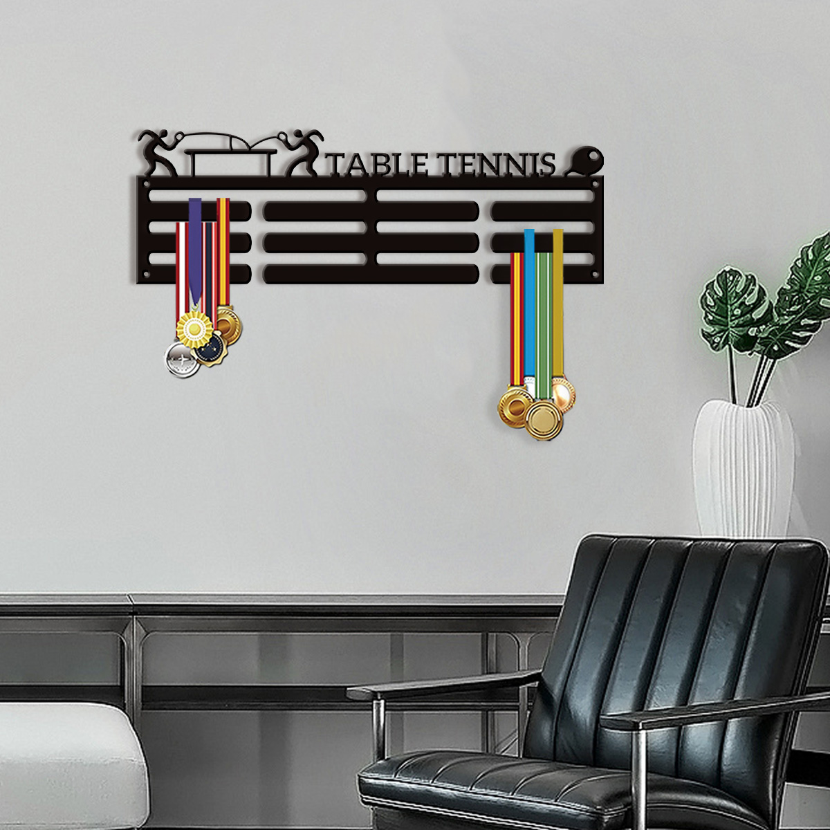 Table Tennis Athlete - Interesujący, personalizowany element do personalizacji, stojak