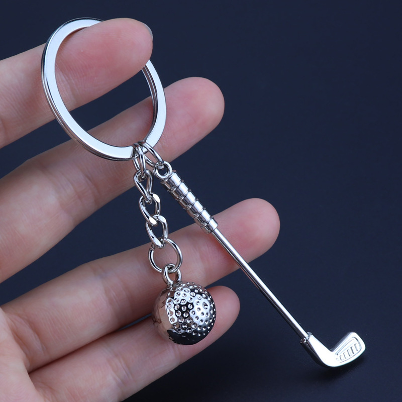 Table Tennis Keychain - Kreatywny sprzęt golfowy brelok stop baseball