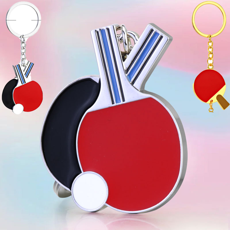 Table Tennis Keychain - Brelok do kluczy z tenisem stołowym,