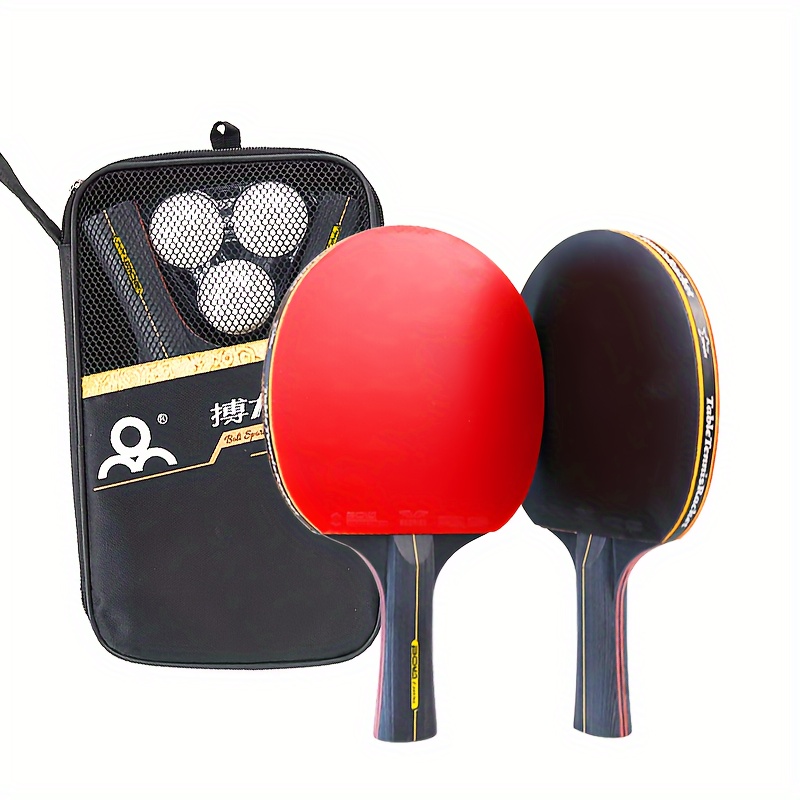 Table Tennis Daily - Dwie profesjonalne rakietki do tenisa stołowego,