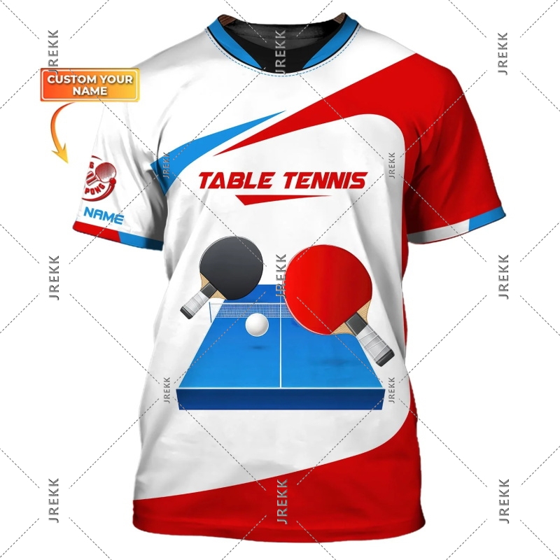 Koszulka do tenisa stołowego d – Table Tennis Name recenzja i cena