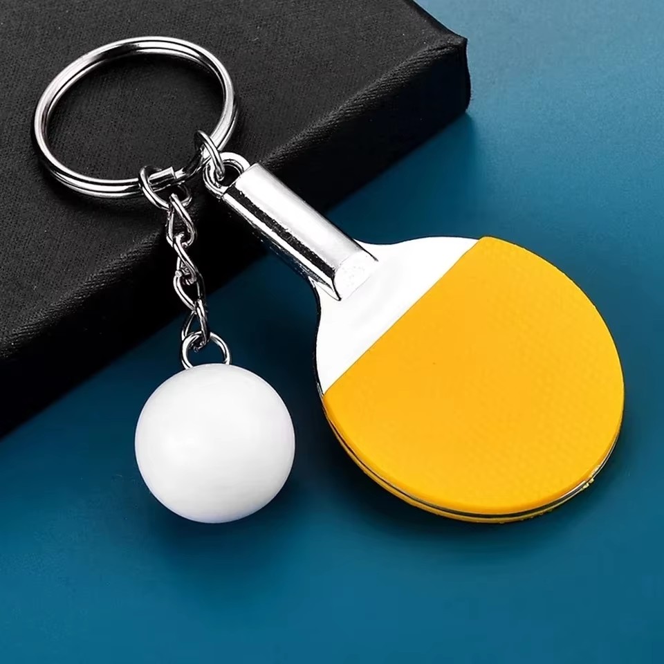 Kreatywny, uroczy mini brelok  – Table Tennis Keychain recenzja i cena