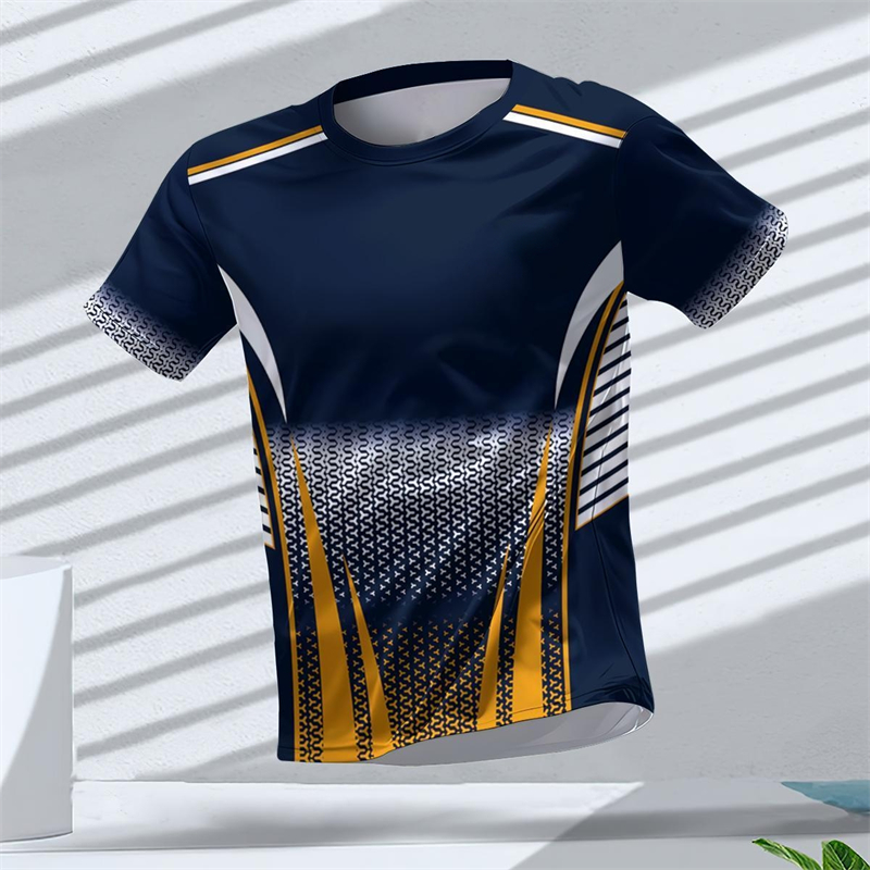 Geometryczne grafiki, koszulki – Table Tennis Jersey recenzja i cena