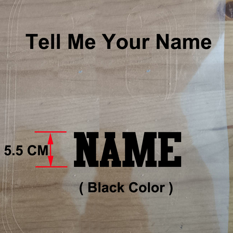 5.5CM naklejki z literami nies – Table Tennis Name recenzja i cena