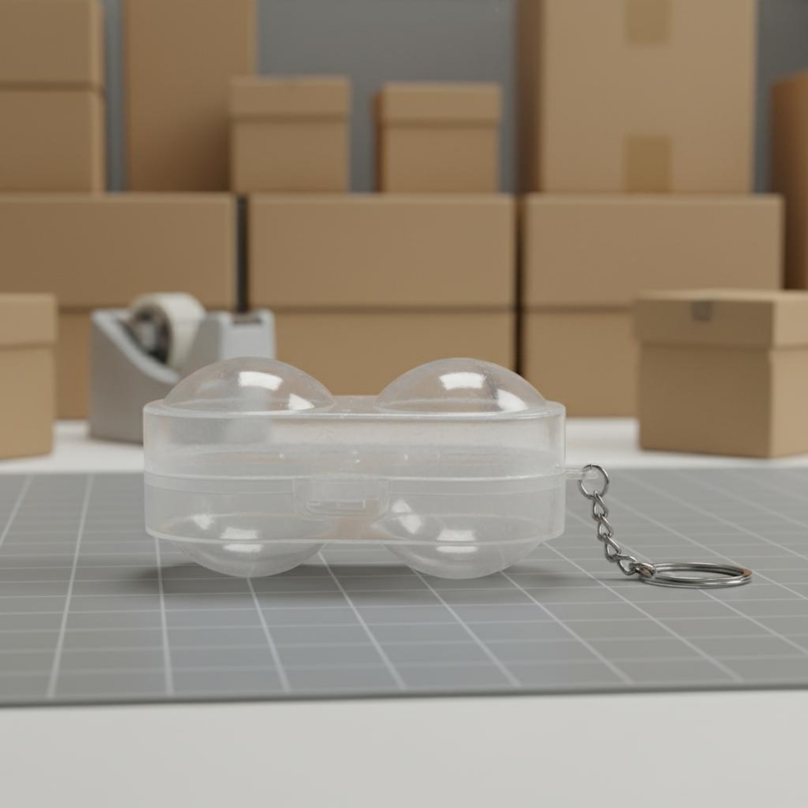 Pudełko na piłeczki do tenisa  – Table Tennis Keychain recenzja i cena