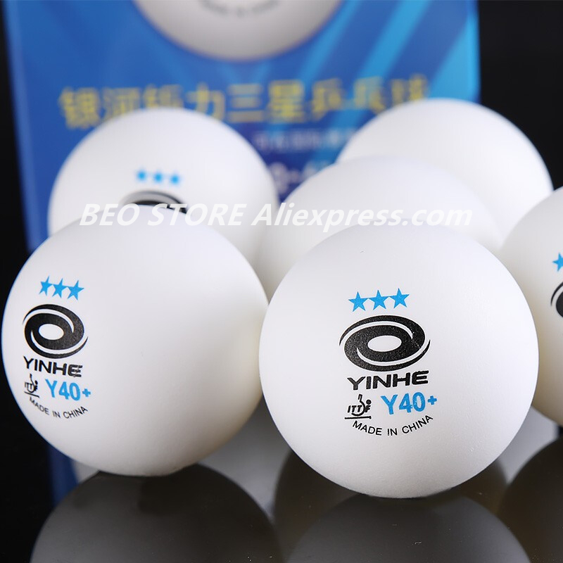 60 piłek YINHE 3-gwiazdkowy Y4 – Table Tennis Daily recenzja i cena