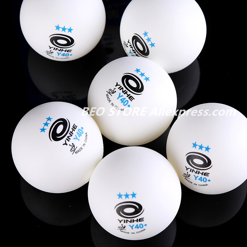 60 piłek YINHE 3-gwiazdkowy Y4 – Table Tennis Daily recenzja i cena