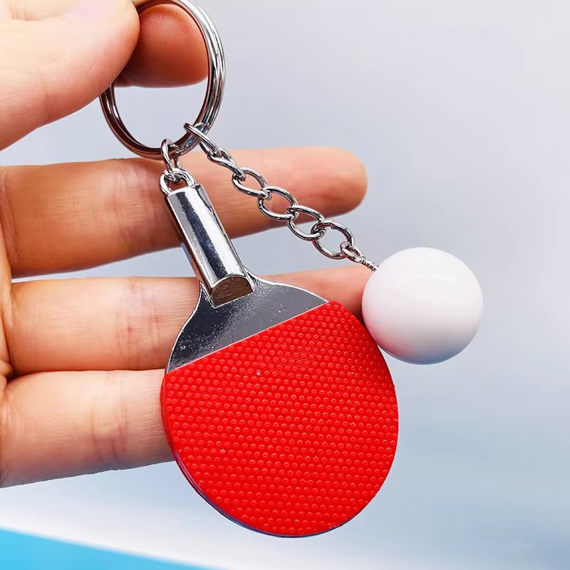 7 kolorów Śliczne zawieszki do – Table Tennis Keychain recenzja i cena