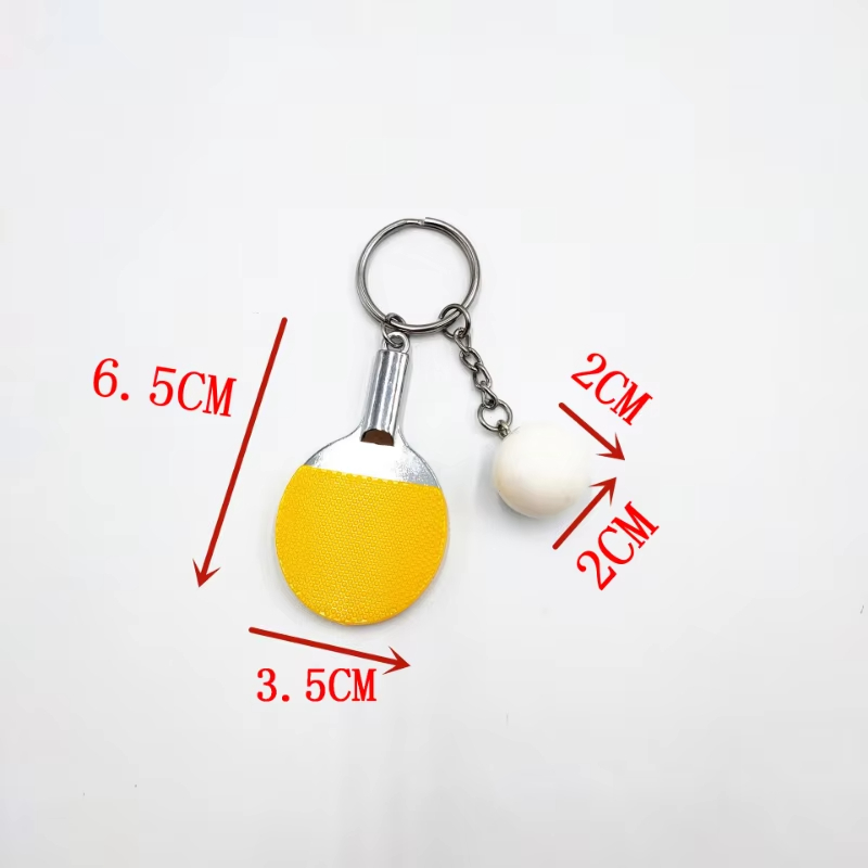 7 kolorów Śliczne zawieszki do – Table Tennis Keychain recenzja i cena