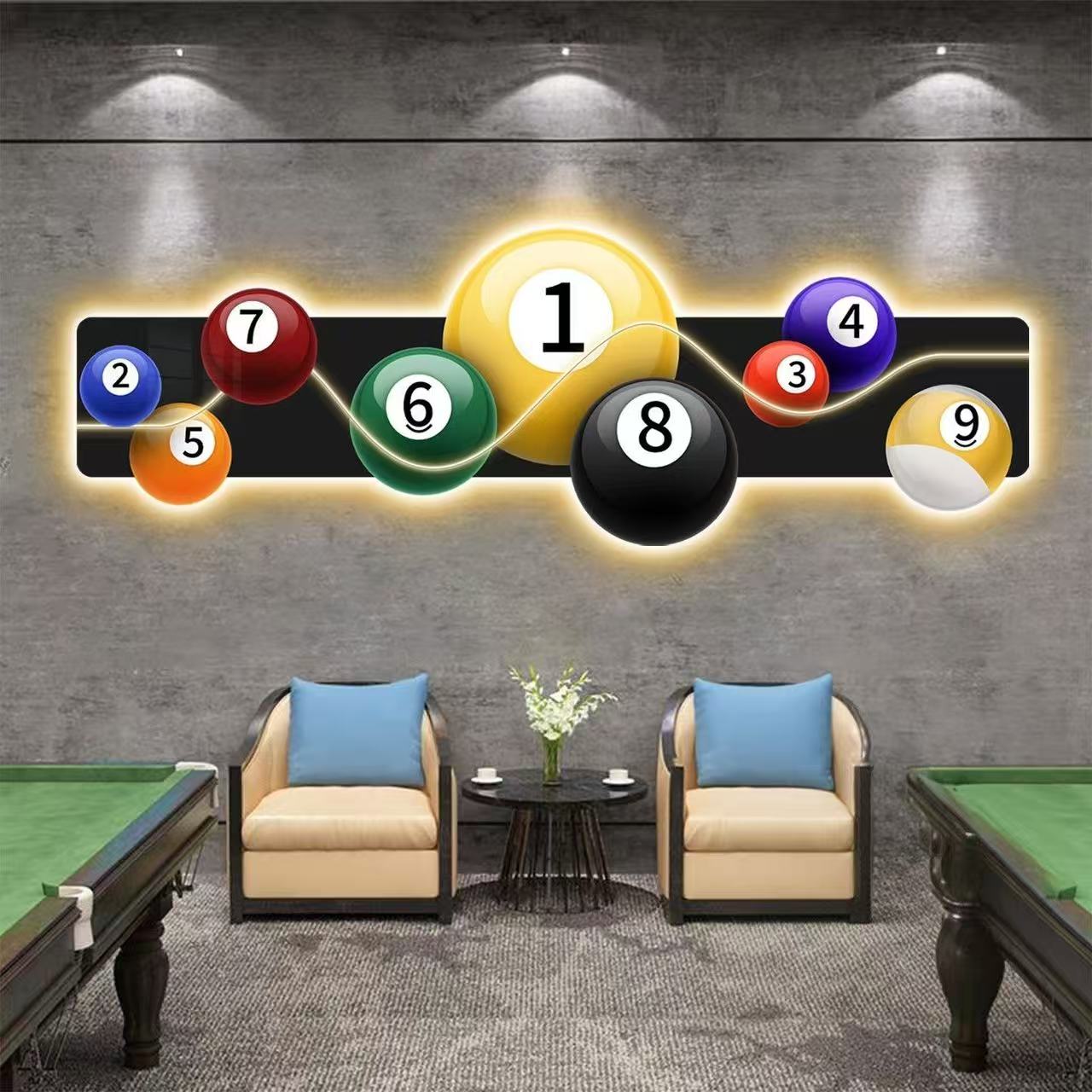 Obraz dekoracyjny do sali bila – Table Tennis No 1 recenzja i cena