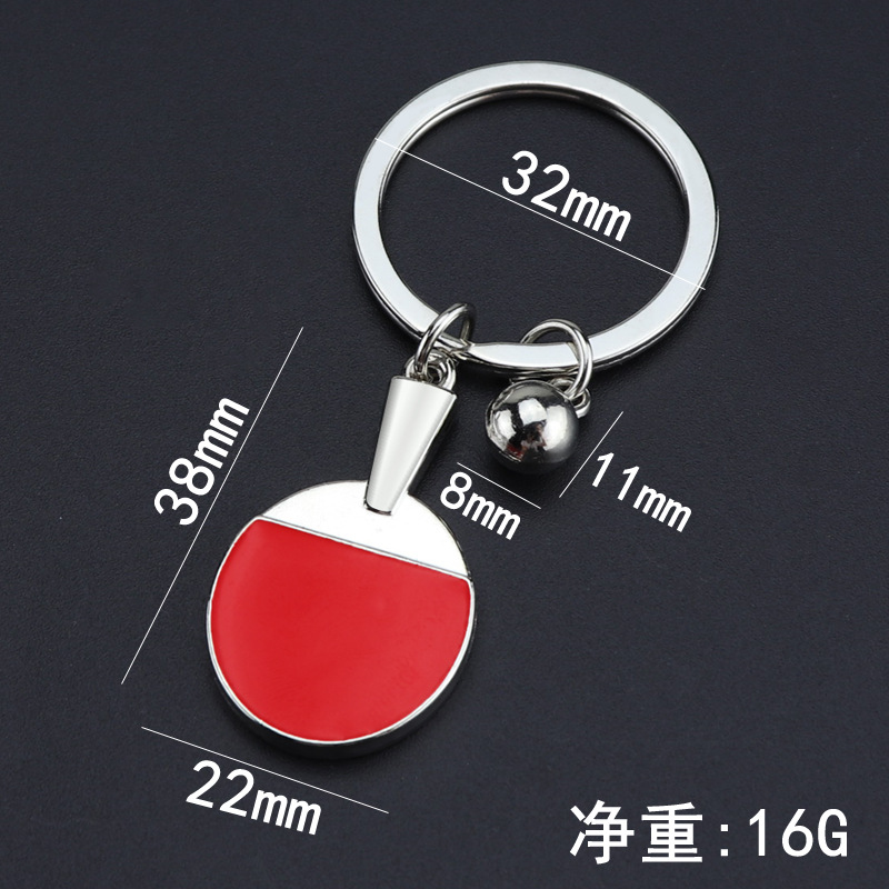 Kreatywny sprzęt golfowy brelo – Table Tennis Keychain recenzja i cena