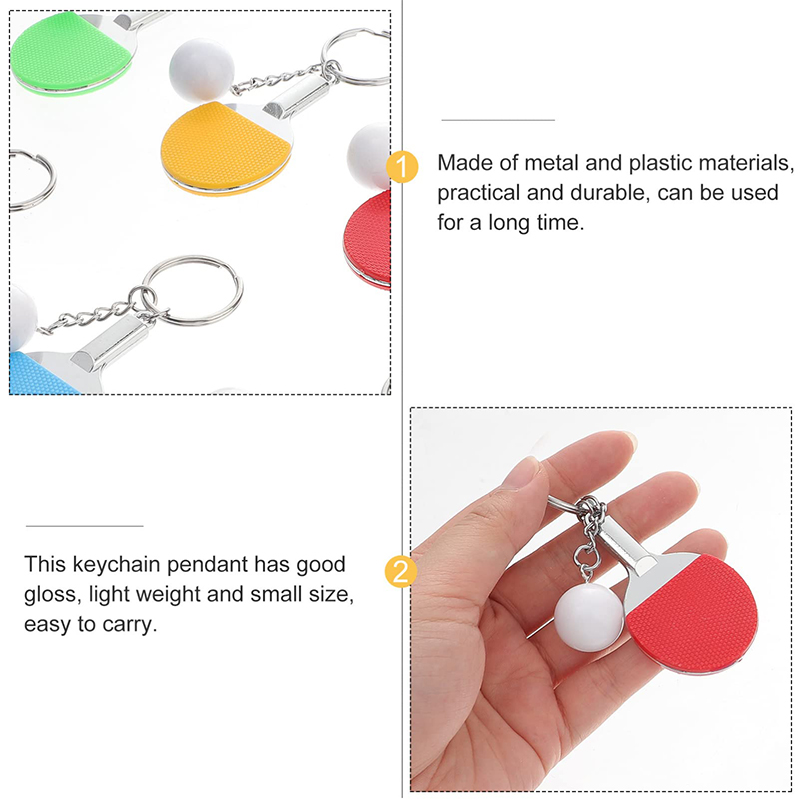 30 sztuk Mini rakieta do tenis – Table Tennis Keychain recenzja i cena