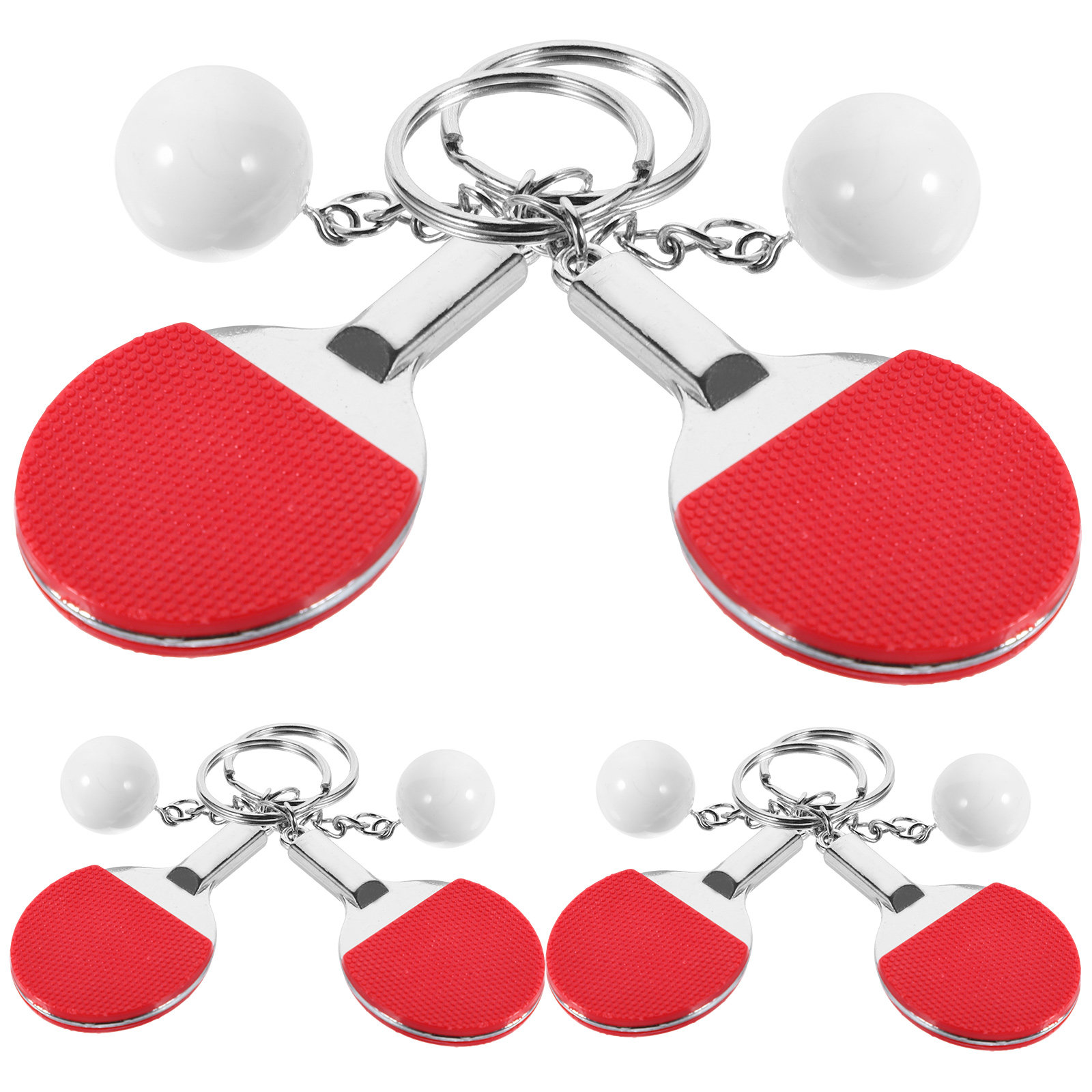6 szt. Breloczków z piłeczkami – Table Tennis Keychain recenzja i cena